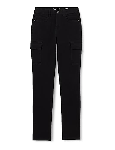 Q/S by s.Oliver Women's Cargo Hose lang, Grey/Black, 32/30 von Q/S by s.Oliver