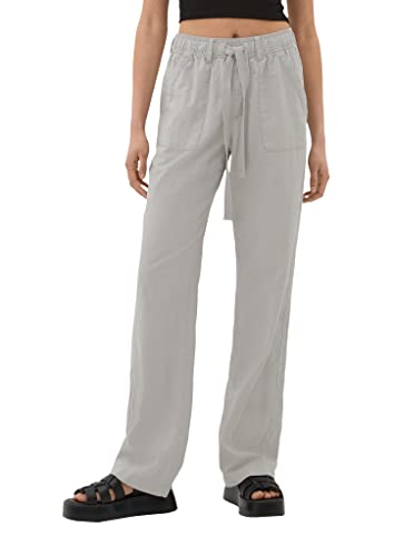 Q/S by s.Oliver Women's Hosen, lang, Grey, 34/32 von Q/S by s.Oliver