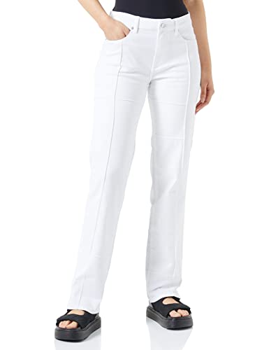 Q/S by s.Oliver Women's Jeans-Hose, lang, White, 40/32 von Q/S by s.Oliver