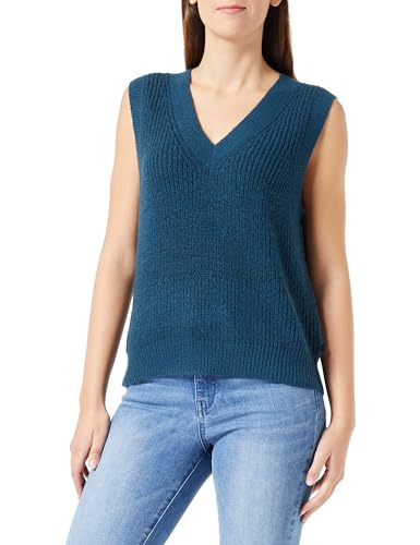 Q/S by s.Oliver Women's Pullunder, Blue Green, L von Q/S by s.Oliver