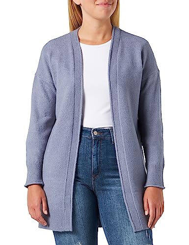 Q/S by s.Oliver Women's Strickjacke, Blue, L von Q/S by s.Oliver