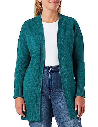 Q/S by s.Oliver Women's Strickjacke, Blue Green, M von Q/S by s.Oliver