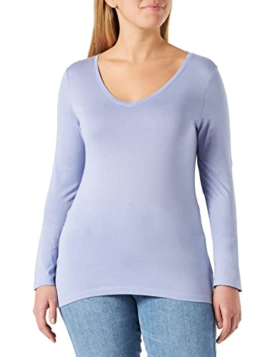 Q/S by s.Oliver Women's T-Shirts Langarm, Lilac, XXL von Q/S by s.Oliver