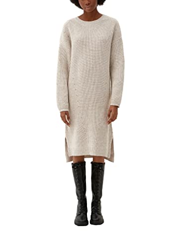 Q/S designed by - s.Oliver Damen 2119359 Kleid, Weiß, L EU von QS