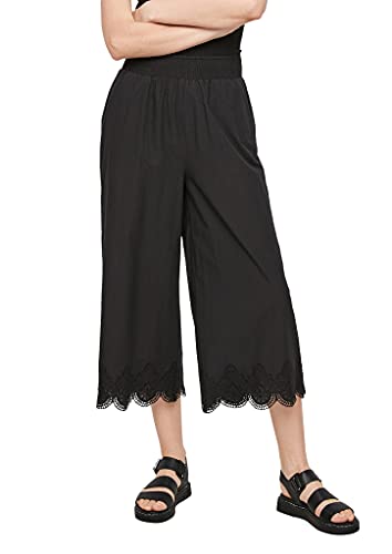 Q/S designed by - s.Oliver Damen 2063225 Hose, Black, 38 von Q/S designed by