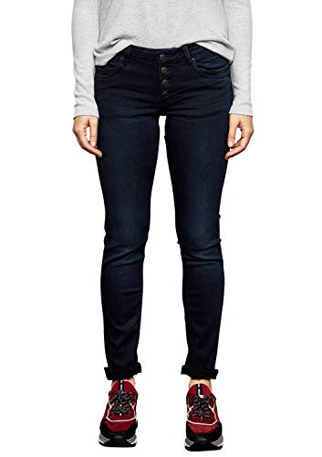 Q/S designed by - s.Oliver Damen 45.899.71.0483 Slim Jeans, Blau (Blue Denim/Tinted 58z9), 34W / 30L von Q/S designed by