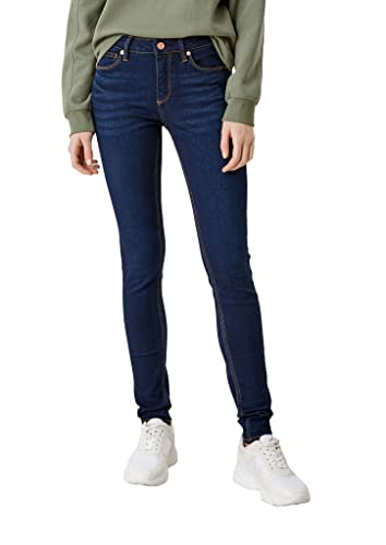 Q/S designed by - s.Oliver Damen 45.899.71.3129 Jeans, Dark Blue Stretched, W34 (Herstellergröße: 34/32) von Q/S designed by