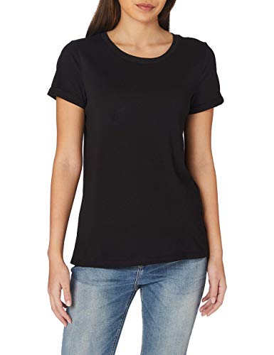 s.Oliver Damen 510.11.899.12.130.2064174 T Shirt, Schwarz, L EU von Q/S designed by