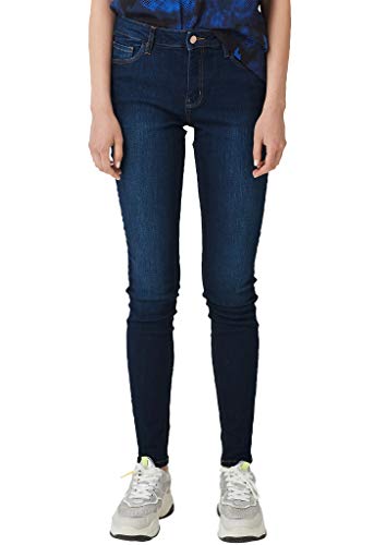 Q/S designed by - s.Oliver Damen Skinny Jeans, Blau (Blue Denim 58z6), 32W / 30L von Q/S designed by