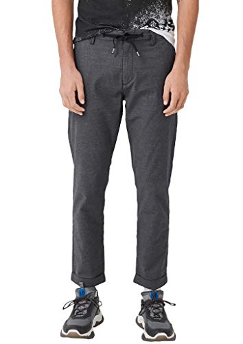 Q/S designed by - s.Oliver Herren 40.908.73.2408 Hose, Schwarz (Black 99w0), 36 von QS