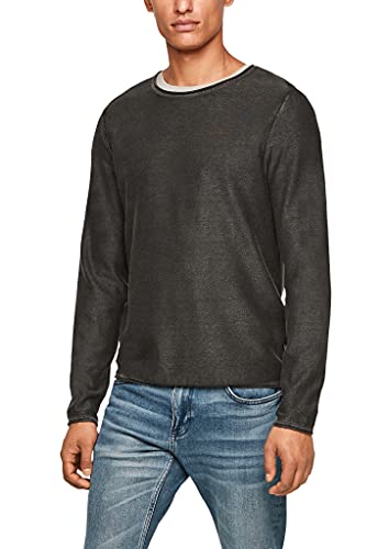 Q/S designed by - s.Oliver Herren 520.10.108.17.170.2104150 Pullover, Grau, L von Q/S designed by - s.Oliver