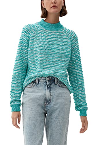 QS by s.Oliver Damen 50.2.51.17.170.2119332 Sweater, Blue Green, L von Q/S designed by