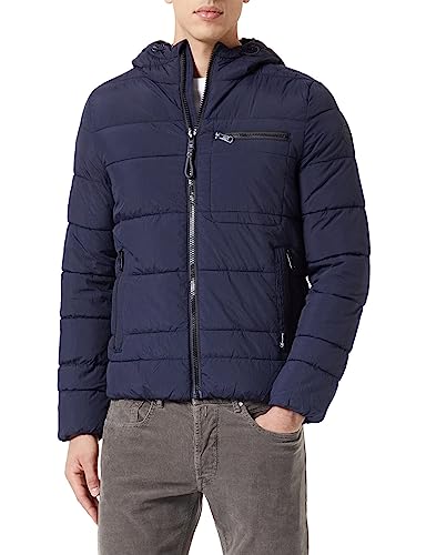 QS by s.Oliver Herren 520.12.209.16.150.2115853 Jacke Langarm, total Eclipse, L von QS