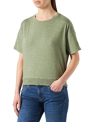 Q/S by s.Oliver Damen Cropped Shirt aus Baumwolle olive XL von Q/S designed by