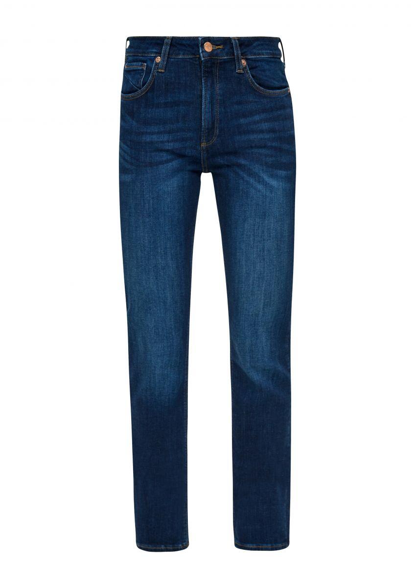 Q/S designed by - Catie: Jeans mit Straight Leg blau - Gr. - 32/36 von Q/S designed by