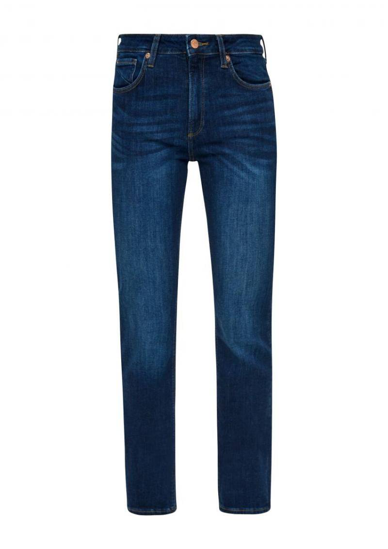 Q/S designed by - Catie: Jeans mit Straight Leg blau - Gr. - 32/36 von Q/S designed by