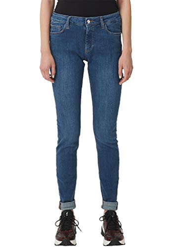 Q/S designed by Damen 45.899.71.3030 Skinny Jeans, Blau (Blue Denim 56z6), No Aplica (Herstellergröße: 32/L30) von Q/S designed by