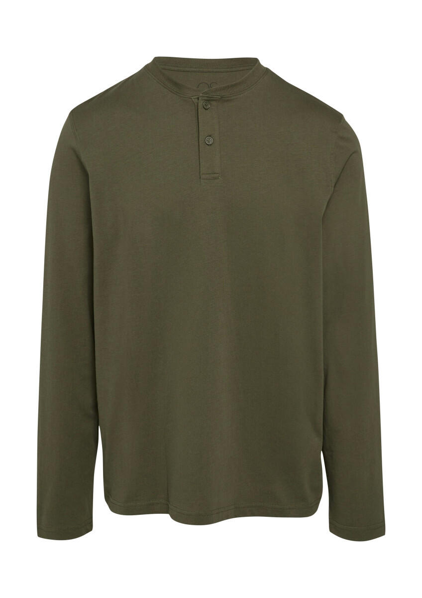 Q/S designed by - Henley mit Knopfverschluss grün - Gr. - XXL von Q/S designed by