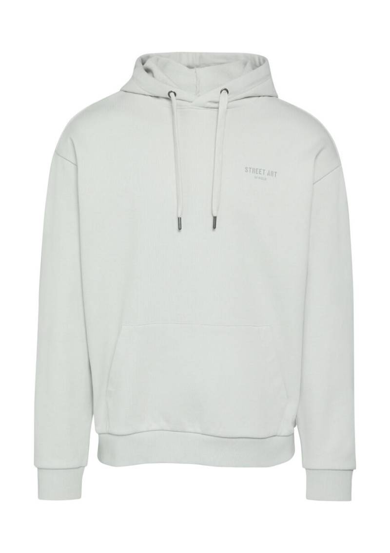 Q/S designed by - Hoodie mit Frontdruck grau - Gr. - XL von Q/S designed by