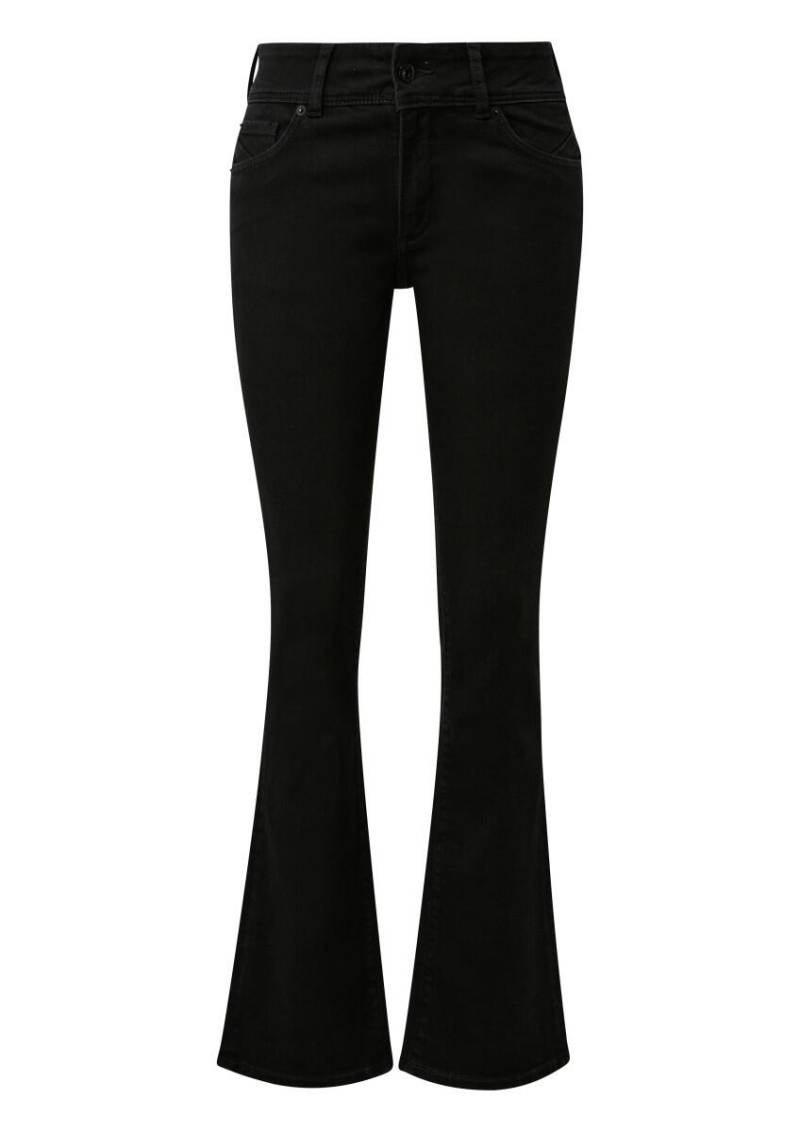 Q/S designed by - Jeans Catie/Mid Rise/Bootcut Leg schwarz - Gr. - 42/30 von Q/S designed by