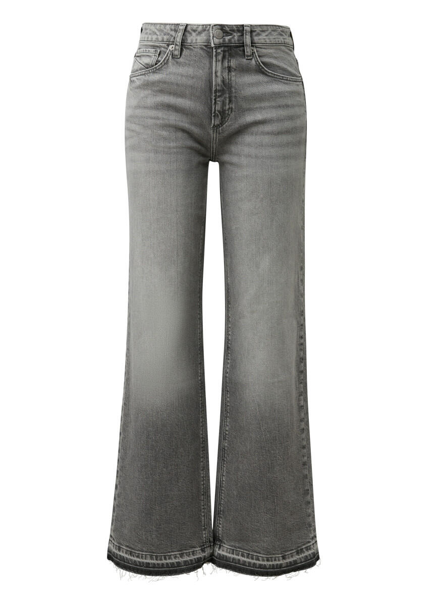 Q/S designed by - Jeans Catie : High Rise grau - Gr. - 40/30 von Q/S designed by