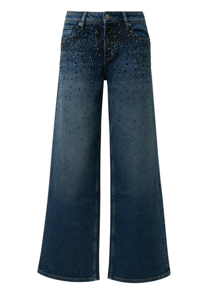 Q/S designed by - Jeans Catie : Mid Rise blau - Gr. - 40/32 von Q/S designed by