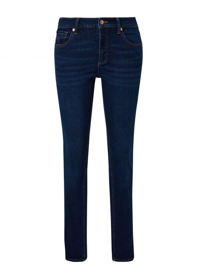 Q/S designed by - Jeans Catie : Slim Fit blau - Gr. - 34/32 von Q/S designed by