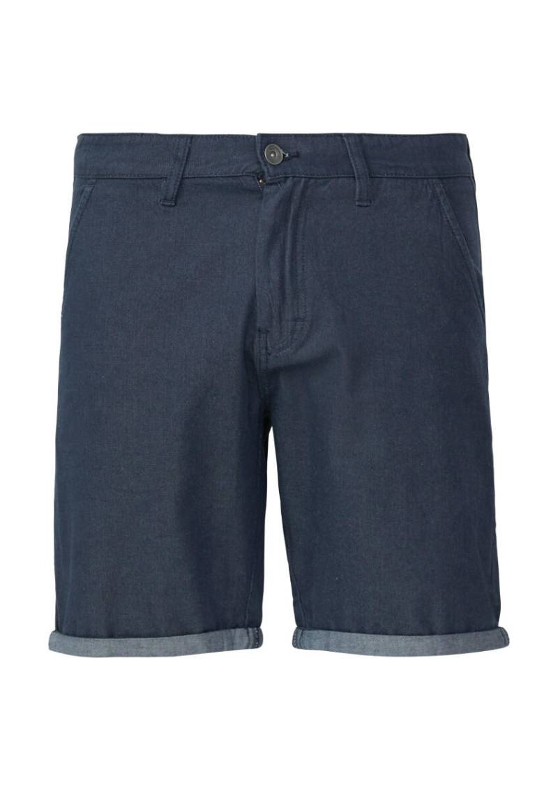 Q/S designed by - John: Chino mit fixiertem Turn-up blau - Gr. - 30 von Q/S designed by