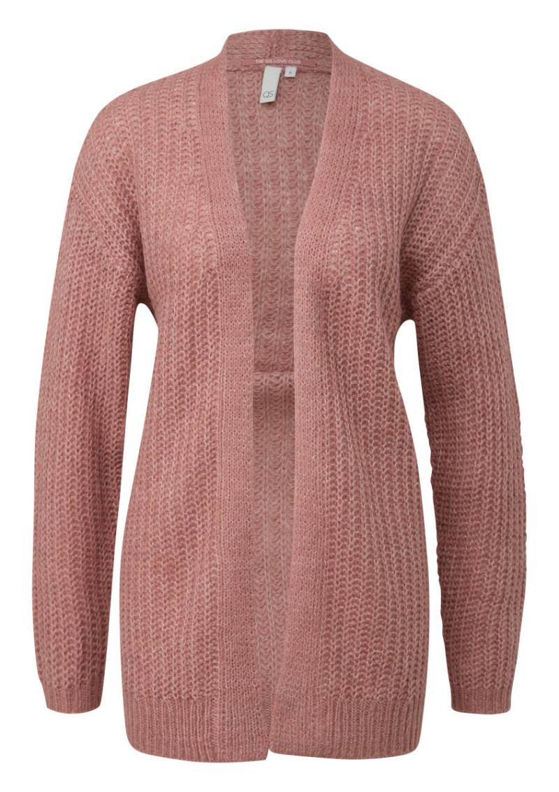 Q/S designed by - Locker gestrickte Jacke pink - Gr. - XXL von Q/S designed by