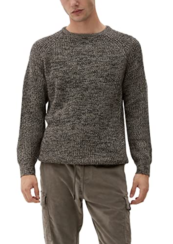 Q/S designed by Men's 2118682 Strickpullover, Braun, XXL von QS
