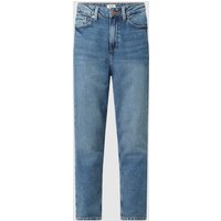 QS Mom Fit Jeans mit Stretch-Anteil in Jeansblau, Größe 32 von QS