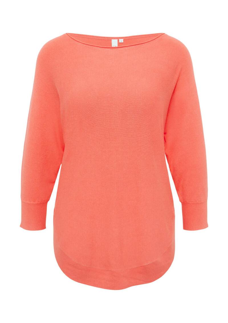 Q/S designed by - Pulli mit Fledermausärmeln orange - Gr. - S von Q/S designed by