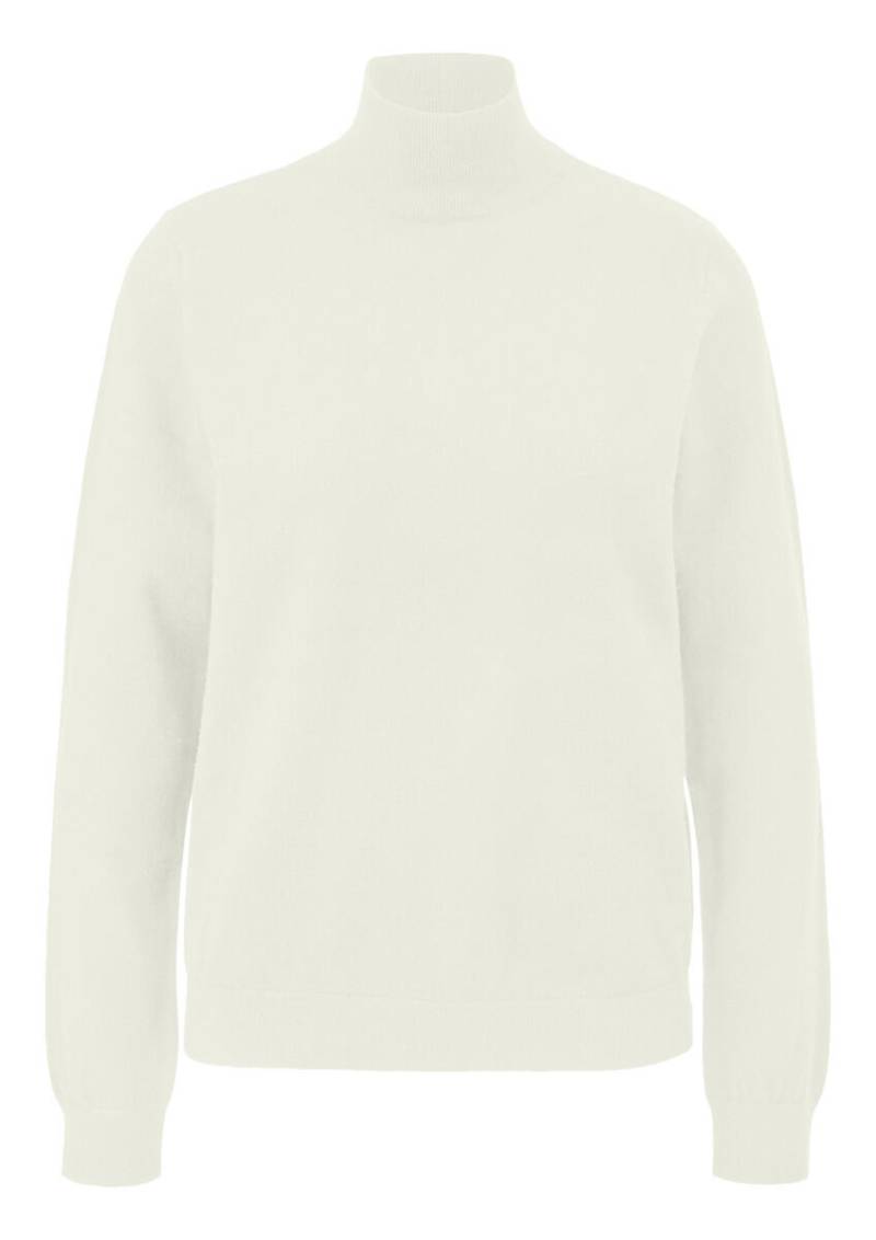 Q/S designed by - Pullover mit Stehkragen aus Viskosemix weiß - Gr. - XXL von Q/S designed by