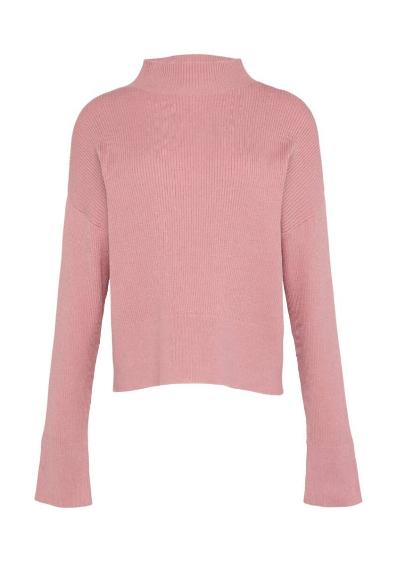 Q/S designed by - Rippstrickpulover mit weiten Ärmeln pink - Gr. - XL von Q/S designed by