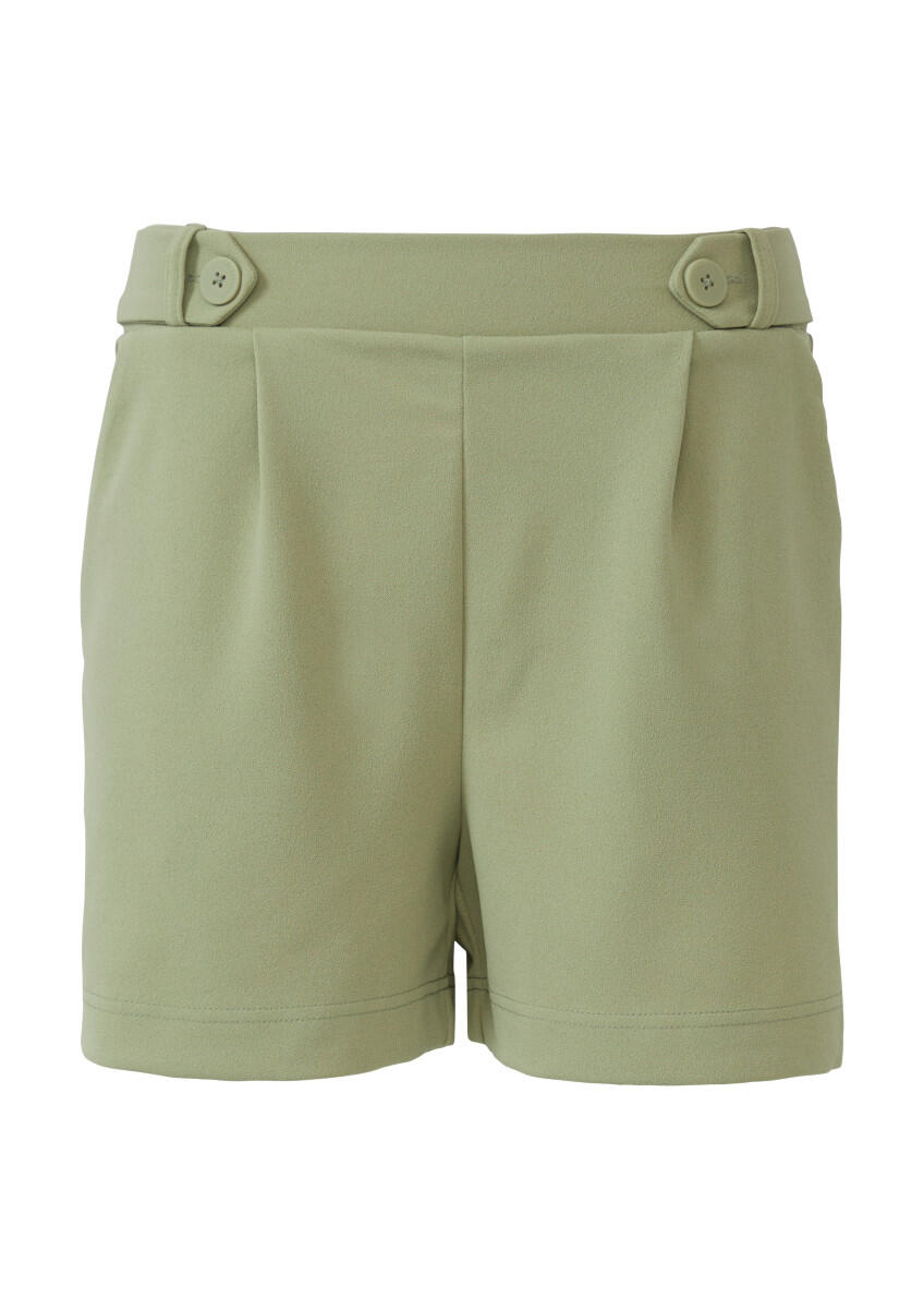 Q/S designed by - Shorts aus Interlockjersey grün - Gr. - 32 von Q/S designed by