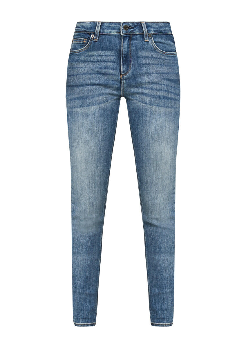Q/S designed by - Skinny: Schmale Jeans - Sadie blau - Gr. - 34/34 von Q/S designed by