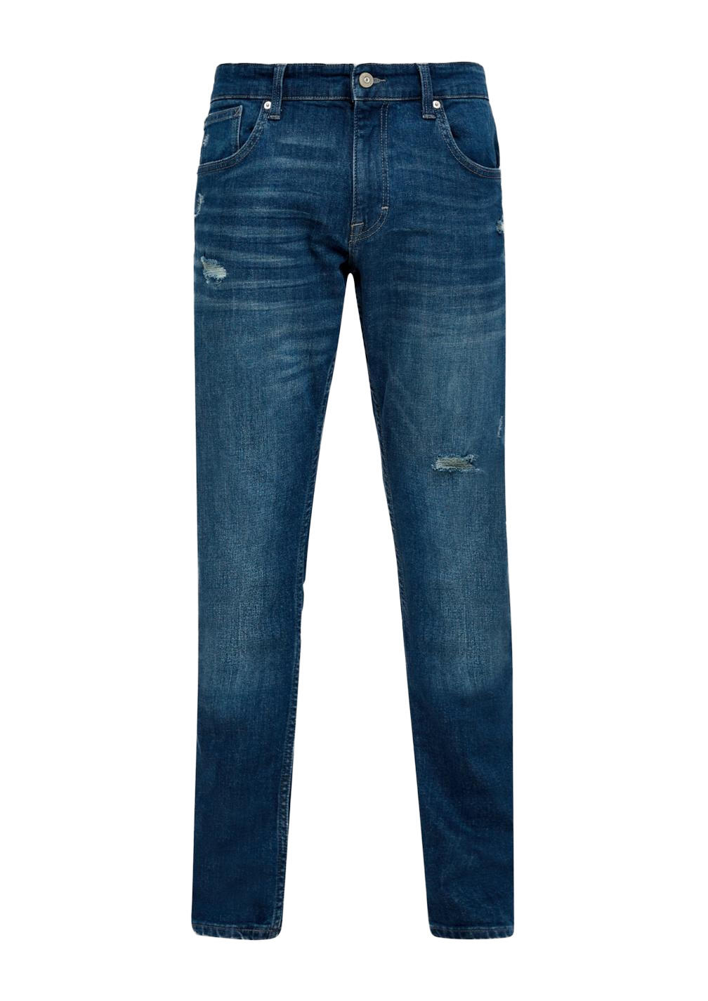 Q/S designed by - Slim Fit Jeans Rick blau - Gr. - 34/34 von Q/S designed by