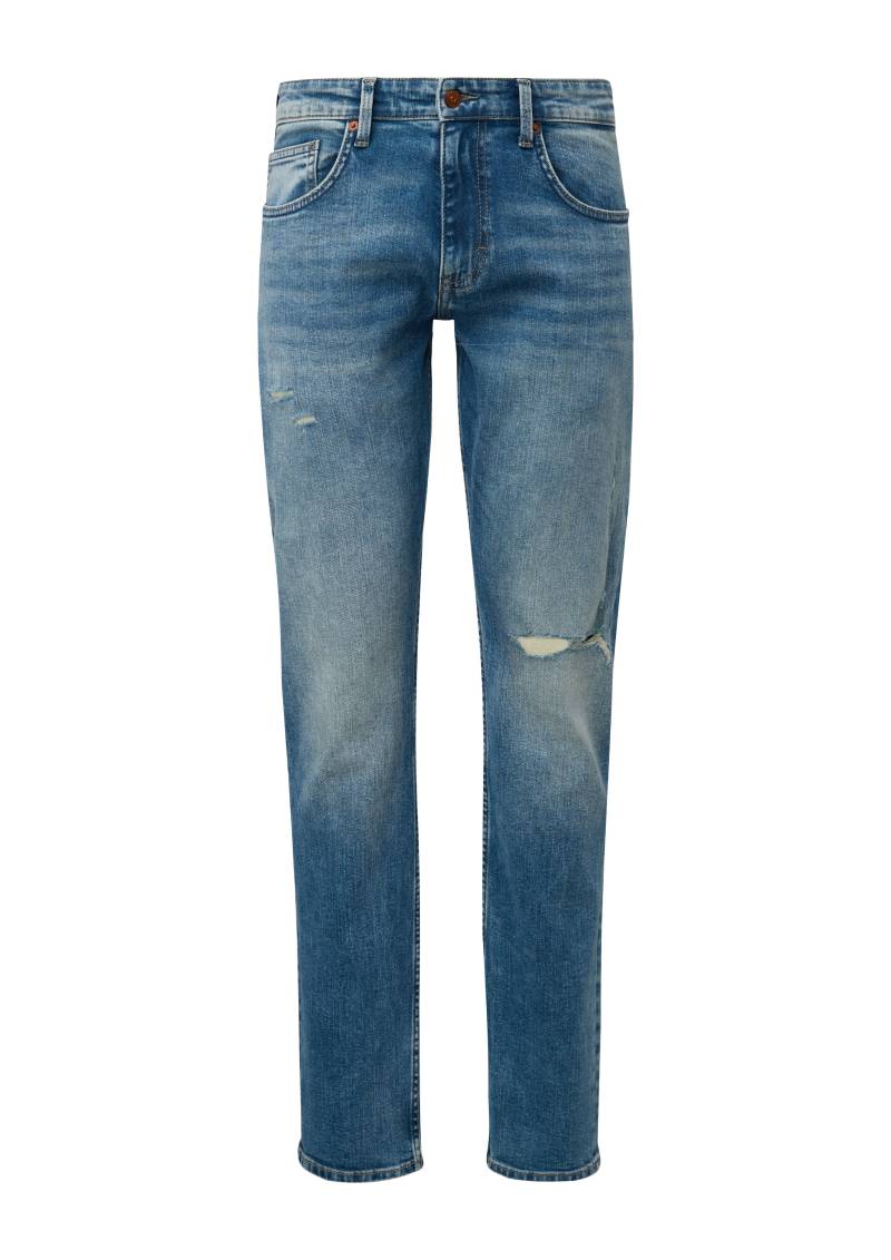 Q/S designed by - Slim Fit: Jeans Rick blau - Gr. - 31/36 von Q/S designed by