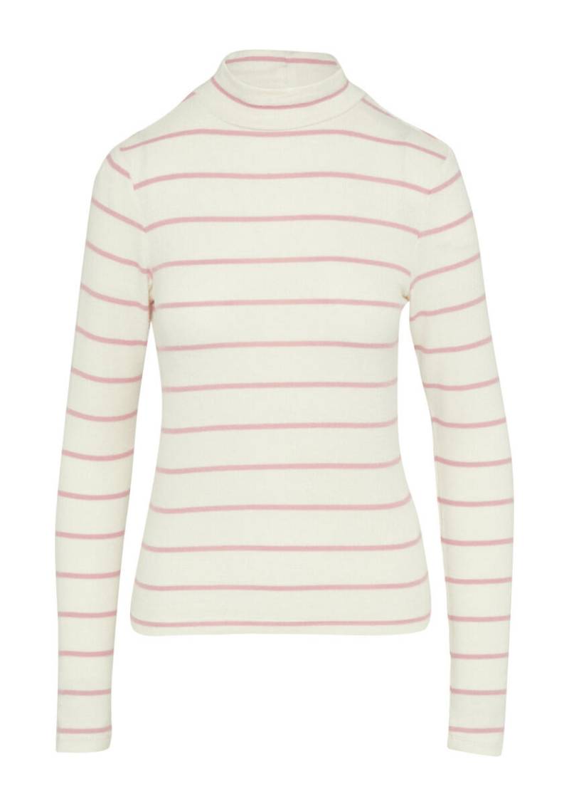 Q/S designed by - Softes Longsleeve aus Viskosemix weiß - Gr. - L von Q/S designed by