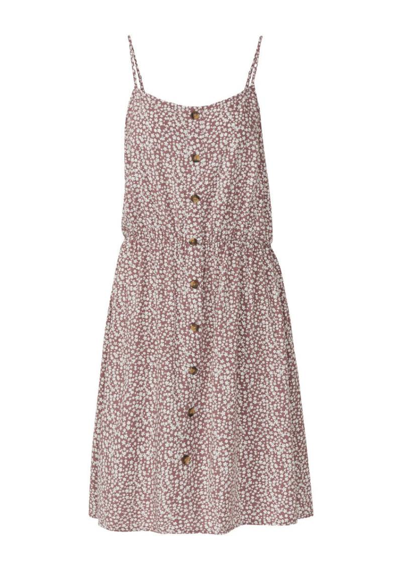 Q/S designed by - Spaghettiträgerkleid mit Knopfleiste pink - Gr. - 34 von Q/S designed by