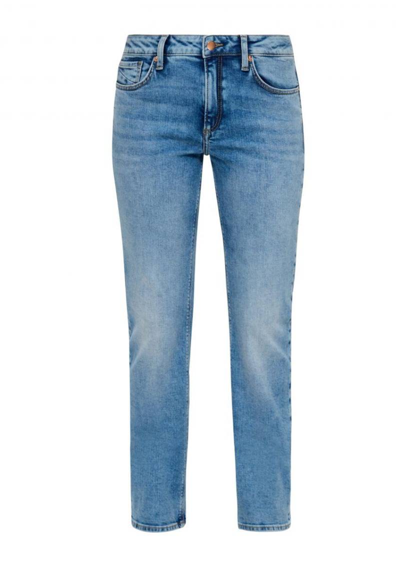 Q/S designed by - Straight leg: Jeans aus Baumwollstretch blau - Gr. - 32/36 von Q/S designed by