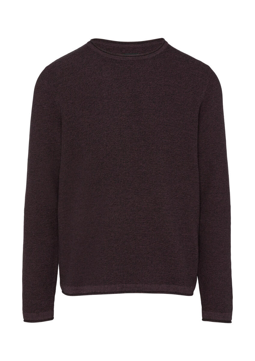 Q/S designed by - Strickpullover Melangegarn violet - Gr. - S von Q/S designed by