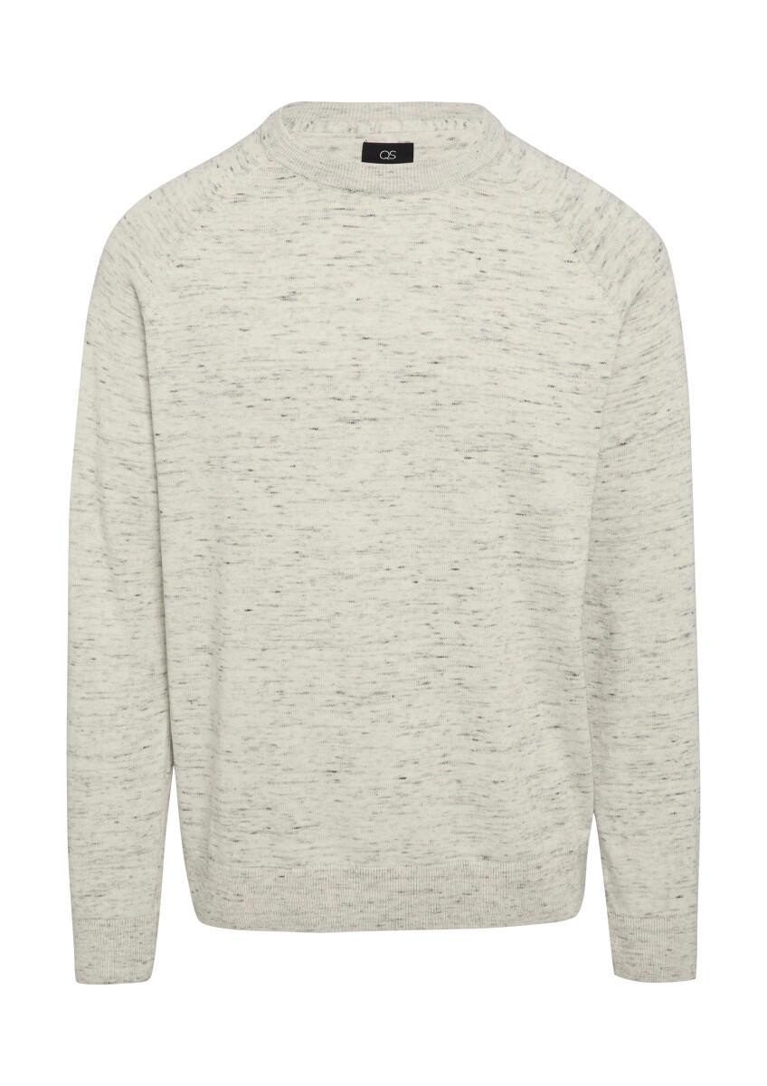 Q/S designed by - Strickpullover grau - Gr. - M von Q/S designed by