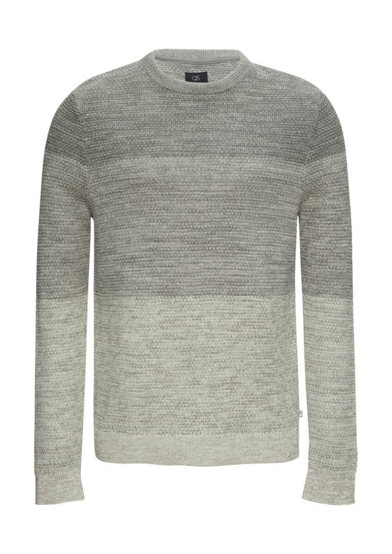 Q/S designed by - Strickpullover in melierter Streifenoptik beige - Gr. - XXL von Q/S designed by