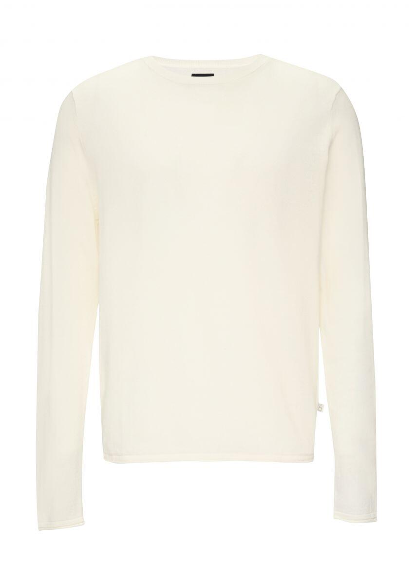 Q/S designed by - Strickpullover mit Rollsaum beige - Gr. - XL von Q/S designed by