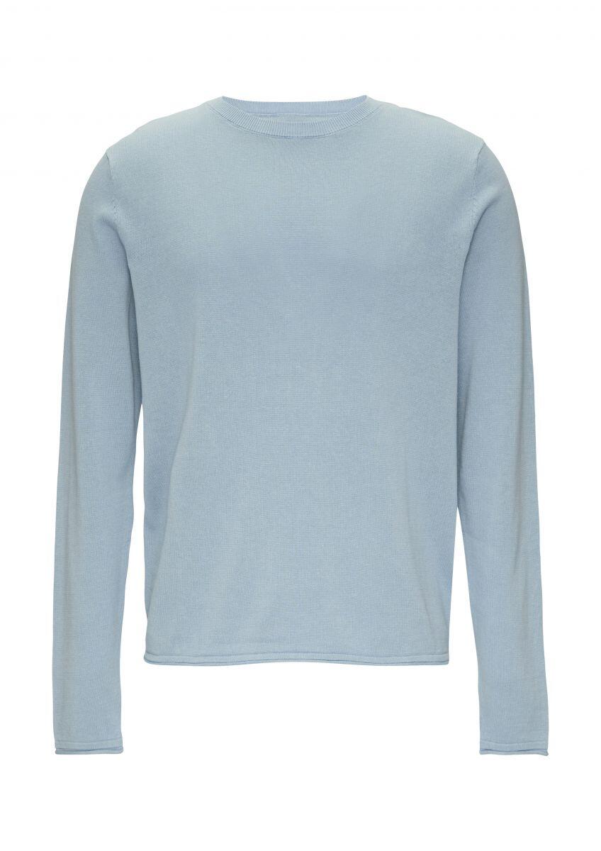 Q/S designed by - Strickpullover mit Rollsaum blau - Gr. - XL von Q/S designed by