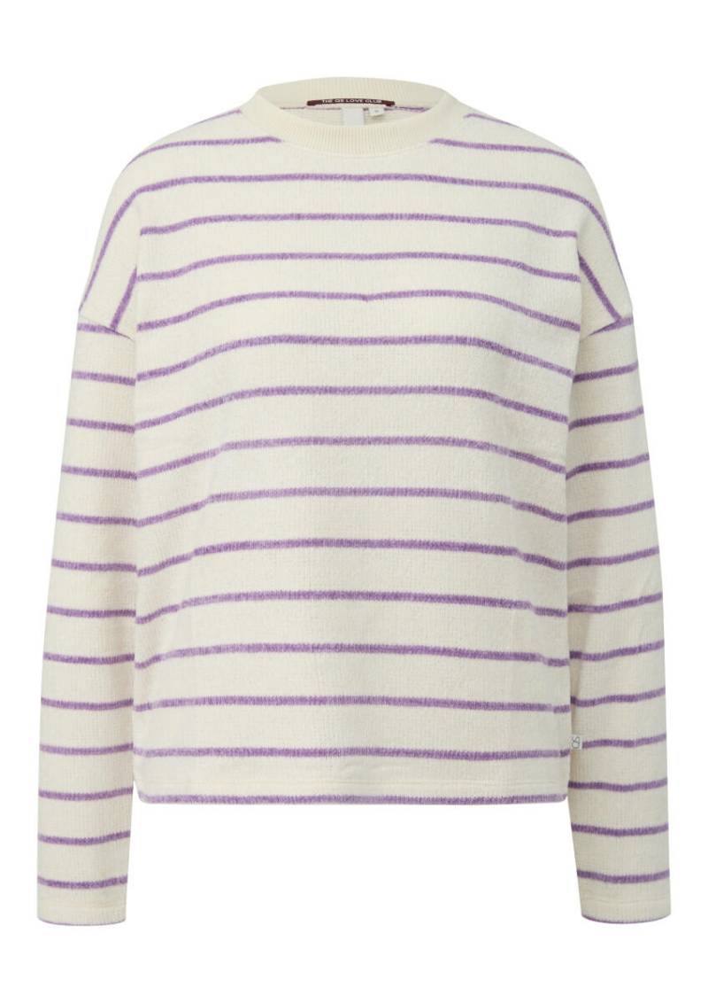 Q/S designed by - Strickpullover weiß/violet - Gr. - XXL von Q/S designed by
