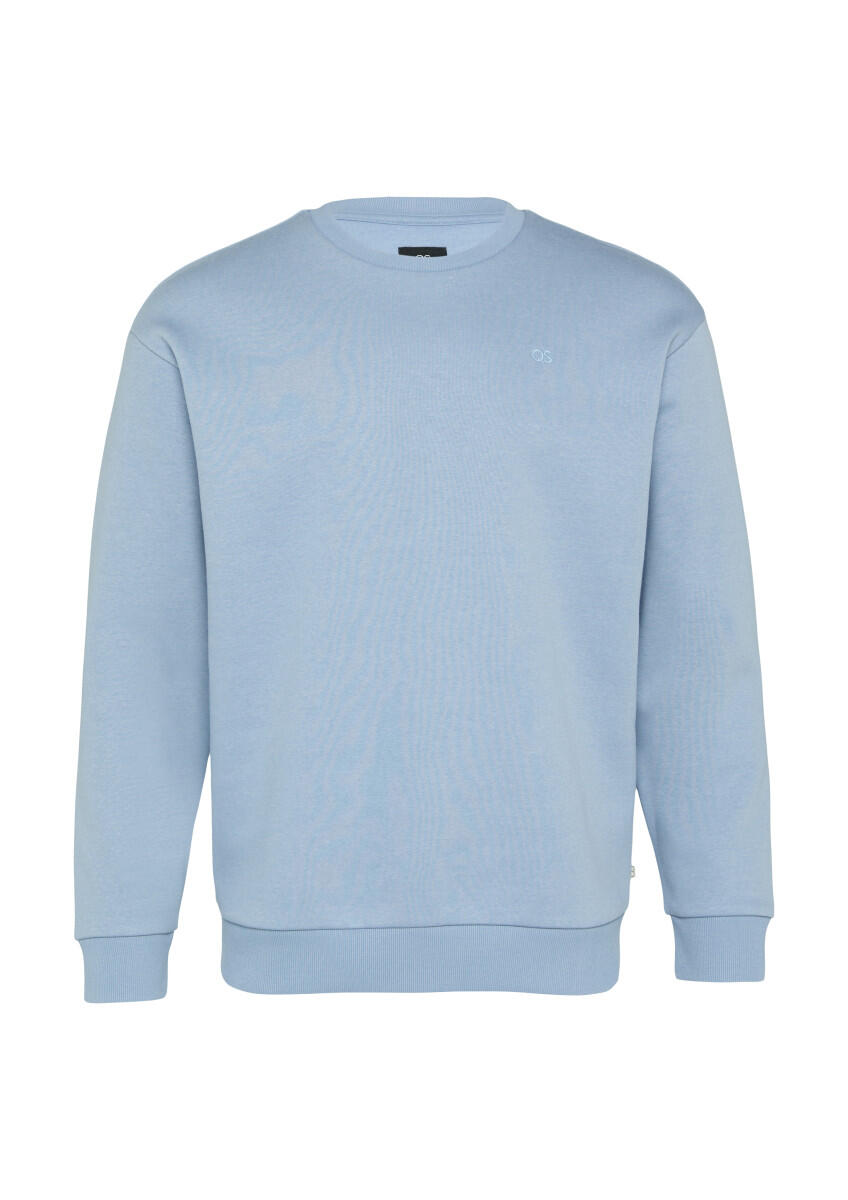 Q/S designed by - Sweatshirt mit Logostickerei blau - Gr. - M von Q/S designed by