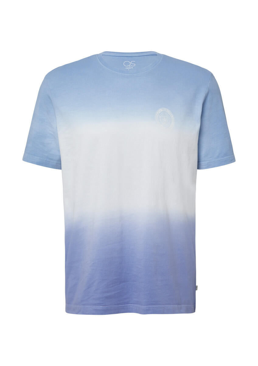 Q/S designed by - T-Shirt mit Farbverlauf blau - Gr. - XL von Q/S designed by