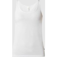 QS Tank Top mit Label-Detail Modell 'Basic' in Weiss, Größe M von QS